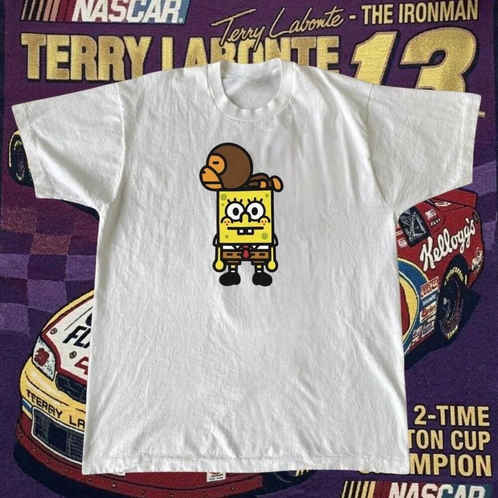 Spongebob Squarepants White T-Shirt